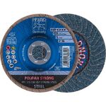 Fächerscheibe POLIFAN Z SGP STRONG STEEL D.125mm K.36 kon.INOX ZK PFERD - VPE: 10