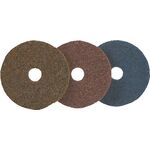 Schleifvliesscheibe D.125mm medium rot vorgestanzt PROMAT - VPE: 10