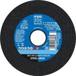 Trennscheibe SGP STEELOX D115x1mm ger.INOX Bohr.22,23mm PFERD - VPE: 25