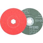 Fiberscheibe COMBICLICK CO-COOL D.125mm K.60 INOX/Alu.Keramikkorn PFERD - VPE: 25