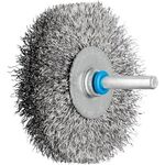 Rundbürste RBU 7015/6 INOX 0,30 D.70mm 6mm Drahtstärke 0,3mm VA 15mm 15000min-¹