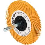 Radialbürstenscheibe BB-ZS Typ C D.76,2mm K.80 gelb 15000min-¹ 3M