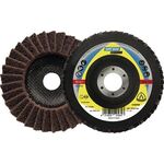 Fächerscheibe SMT 800 D.125mm K.coarse kon.INOX NK KLINGSPOR - VPE: 5