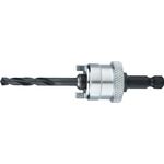 Aufnahmeschaft Quick-Change 6-KT 12,7mm m.Zentrierbohrer Lochsägen32-210mm LENOX