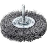 Schaftrundbürste D.50mm Schaft 6mm Drahtstärke 0,3mm STA 11mm 15000min-¹