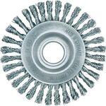 Rundbürste D.115mm Bohr.Drahtstärke 0,5mm STA 6mm 15000min-¹ LESSMANN