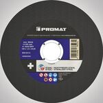 Premium-Trennscheibe 2in1 D125x1mm ger.INOX/Stahl Bohr.22,23mm PROMAT - VPE: 25