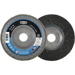 Fächerscheibe LONGLIFE C-TRIM D.178mm K.80 fl.INOX/Stahl ZK TYROLIT - VPE: 10