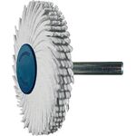 Radialbürstenscheibe Sunburst D.51mm K.120 Weiß 10000min-¹ TYROLIT