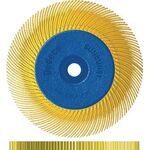 Radialbürste Sunburst Ø152xB149x25,4mm 80 Form DISC RA Alox/Korund TYROLIT