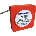 Fühlerlehrenband S.0,06mm L.5m B.12,7mm PROMAT