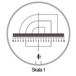 Messskala Tech-Line Skala-D.25/2,5mm Duo-Skala 1-Standard SCHWEIZER