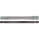 Gliedermaßstab L.2m B.14mm mm/mm EG II Alu.schwarz BMI