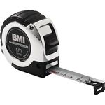 Taschenrollbandmaß chrom L.5m B.19mm mm/mm EG II Ku.Automatic BMI
