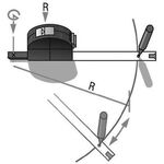 Taschenrollbandmaß VISO L.3m B.16mm mm/mm EG II PA Sichtfenster BMI