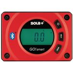 Digitaler Neigungsmesser GO! smart L.8cm PA,glasfaserverstärkt rot SOLA