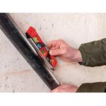 Torpedowasserwaage T PRO 23cm Aluminium/ABS Ku.rot/schwarz 1 mm/m 1 mm/m SOLA