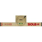 Neigungswasserwaage NAM 50 T 50cm Alu.gold m.Magnet SOLA