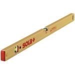 Wasserwaage AZ 180cm Alu.gold 0,5 mm/m SOLA
