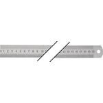Stahlmaßstab L.500mm rostfr.Stahl biegsam Teilung A=mm/mm PROMAT