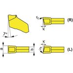Schneideinsatz GFN.2.2 PK30 PROMAT - VPE: 10