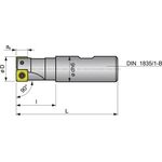 Schaftfräser D.20mm vern.m.IK Z.2 SOMT 09T304 PROMAT