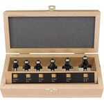 Abrundfräsersatz 973CT06A03 HM Schaft-D.8mm 6-tlg.
