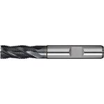 Schaftfräser DIN 844 Typ HR D.10mm HSS-Co PM ALCRONA Weldon Z.4 kurz PROMAT