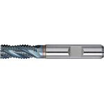 Schaftfräser DIN 844 Typ NR D.25mm Einsatz-L.63mm HSS-Co5 TiCN Weldon