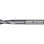 Bohrnutenfräser TypN D.8mm HSS-Co8 TiCN Weldon Z.2 lang PROMAT