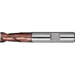 Bohrnutenfräser DIN 6527L TypN D.3mm Einsatz-L.10mm VHM TiAlN HB Z.2 PROMAT