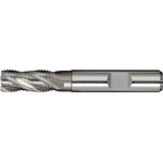 Schaftfräser DIN 844 Typ HR D.6mm Einsatz-L.19mm HSS-Co5 Weldon