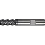 Schaftfräser DIN 6527L Typ HR D.12mm Einsatz-L.38mm VHM TiAlN HB Z.4 lang PROMAT