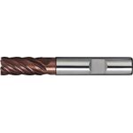 Schaftfräser DIN 6527L D.16mm VHM TiAlN 35-38Grad HB Z.6 lang PROMAT