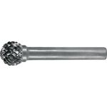 Frässtift KUD D.10mm Kopf-L.9mm Schaft-D.6mm HM Verz.Kreuz PROMAT