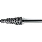 Frässtift KEL D.10mm Kopf-L.20mm Schaft-D.6mm HM Verz.Kreuz PROMAT