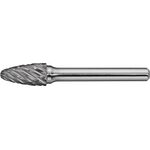 Frässtift RBF Special Steel D.8mm Kopf-L.18mm Schaft-D.6mm HM Verz.Kreuz PROMAT
