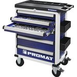 Wkz.wagen B775xT470xH1000mm 6 Schubl.96-tlg.PROMAT