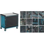 Wkz.wagen 179NXXL-8D/619 B1133xT642xH1020mm 1000kg 8 Schubl.616-tlg.Stahlbl.HAZE