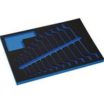 Werkzeugmodul Leereinlage 3/3-Modul 4000 871 233,12-tlg.PROMAT