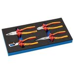 Werkzeugmodul 4-tlg.1/3-Modul VDE-Zangensatz PROMAT