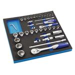 Werkzeugmodul 55-tlg.2/3-Modul Steckschlü.PROMAT