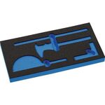 Werkzeugmodul Leereinlage 1/3-Modul 4000 871 253,4-tlg.PROMAT