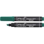 Permanentmarker Classic grün Strich-B.2-6mm Keilspitze PICA - VPE: 10