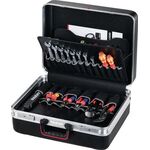 Schalkof CLASSICDeepSpaceB470xT210xH360mmDop-Alu36lX-ABS-Ku.Wkz.tafel u.Abdeckp.