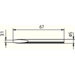Lötspitze Serie 032 meißelförmig B.3,1mm 0032 KD/SB ERSA