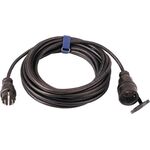 Schutzkontaktverlängerung 16A250V 3x1,5mm² 10m H07RN-F schwarz IP44 JÄGER DIREKT