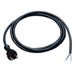 Anschlussleitung H07RN-F 2x1mm² 5m m.Konturenstecker schwarz