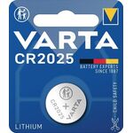 Knopfzelle Electronics 3 V 157 mAh CR2025 20x2,5mm VARTA