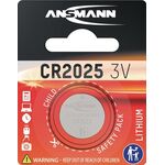 Knopfzelle 3 V 165 mAh CR2025 20x2,5mm 1 St./Bl.ANSMANN